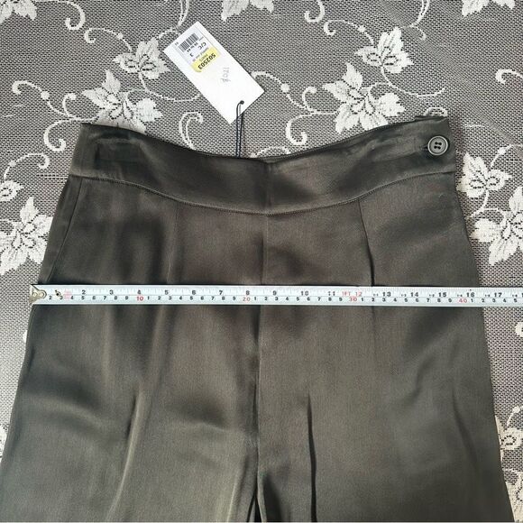 Sita Murt  High Waisted Wide Leg Satin Flowy Pants - Picture 12 of 16